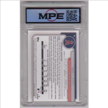 Graded MPE Gem Mint 10 - Mike Trout 2024 Bowman #19 Card