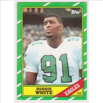 1986 Topps Reggie White #275 Rookie Card - HOF'er