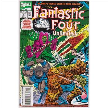 1993 Marvel Comics Fantastic Four Unlimited #3 Issue 