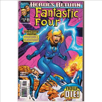 1998 Marvel Comics Fantastic Four #2 Issue 