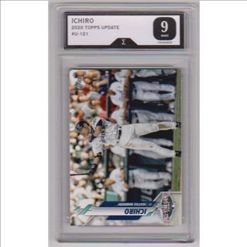 Graded Sigma Mint 9 - Ichiro Suzuki 2020 Topps Update #U-121 Card
