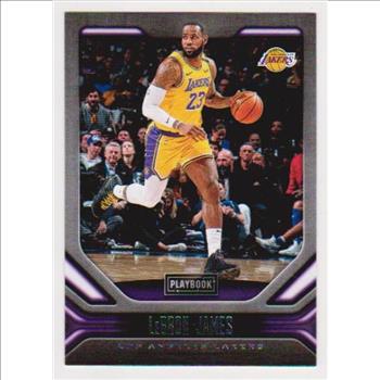Lebron James 2019-20 Panini Chronicles Playbook #176 Card