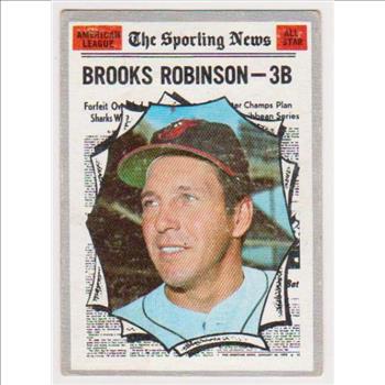 1970 Topps Brooks Robinson #455 Card - HOF'er