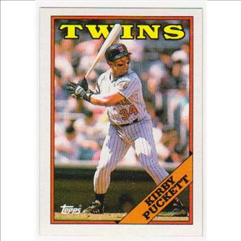 Wrong Back Error - Kirby Puckett 1988 Topps Card - HOF'er
