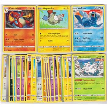 25 Different Pokemon Trading Cards w/ Charmeleon + More