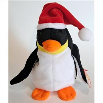 1998 Ty Beanie Baby Zero The Penguin - New With Tags
