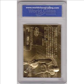 Rookie Graded Gem Mint 10 - Kobe Bryant 1996-97 Fleer w/ Purple Signature 23 Kt Gold Card