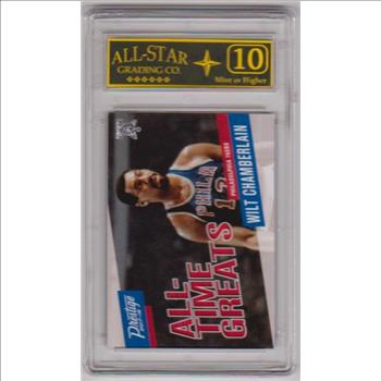 Graded 10 - Wilt Chamberlain 2017-18 Panini Prestige #10 Card