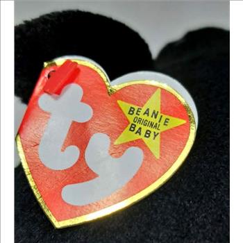 1996 Ty Beanie Baby Waves The Whale - With Original Tags