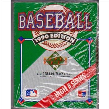 Sealed 1990 Upper Deck High # Series 100 Card Factory Set