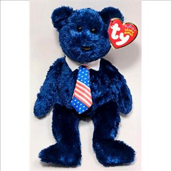 2002 Ty Beanie Baby Pops The Bear - New With Tags