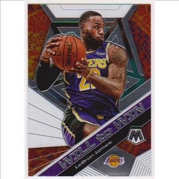 Lebron James 2019-20 Panini Mosaic #7 Card