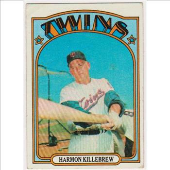 1972 Topps Harmon Killebrew #51 Card - HOF'er