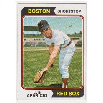 1974 Topps Luis Aparicio #61 Card - HOF'er