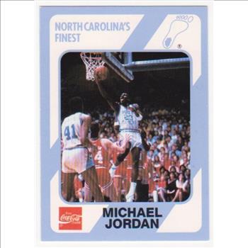 Michael Jordan 1989 North Carolina #14 College Card