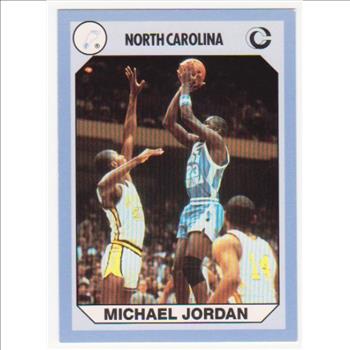 Michael Jordan 1990 North Carolina #44 College Card