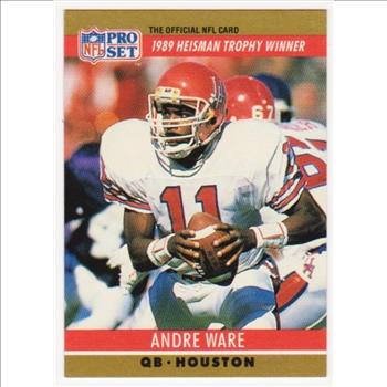 Wrong Front Error - Bo Jackson 1990 Pro Set Football Card