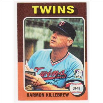 1975 Topps Harmon Killebrew #640 - HOF'er