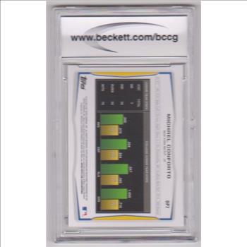 Rookie Graded BCCG 10 - Michael Conforto 2014 Bowman Draft #DP7 Card