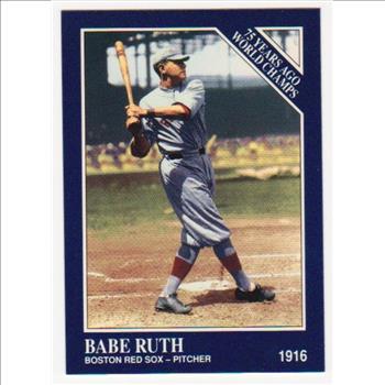 1991 Conlon Babe Ruth #145 PROTOTYPE Card - Scarce Promo