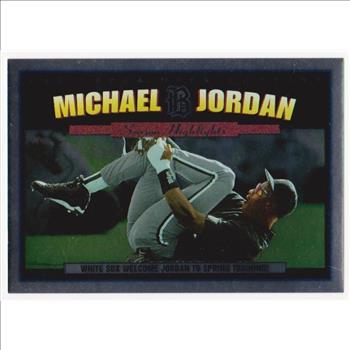 1994 Upper Deck Michael Jordan Season Highlights Jumbo #MJ-1 Card