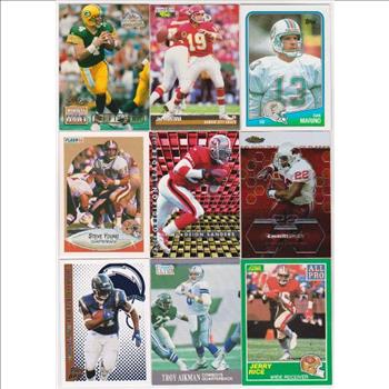 Football Card Collection 1988-2006 w/ Joe Montana, Dan Marino + More