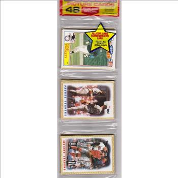 1987 Topps Baseball 49 Card Rack Pack w/ Kirby Puckett On Front