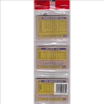 1987 Topps Baseball 49 Card Rack Pack w/ Kirby Puckett On Front