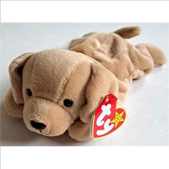 1998 Ty Beanie Baby FETCH THE DOG - New With Tags
