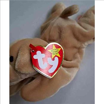 1998 Ty Beanie Baby FETCH THE DOG - New With Tags