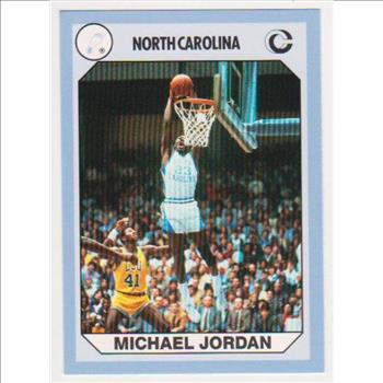 Michael Jordan 1990 North Carolina #93 College Card