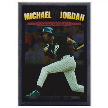 1994 Upper Deck Michael Jordan Season Highlights Jumbo #MJ-4 Card