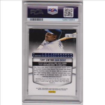 Graded PSA Mint 9 - Tony Gwynn 2014 Panini Prizm #157 Card