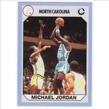Michael Jordan 1990 North Carolina #44 College Card