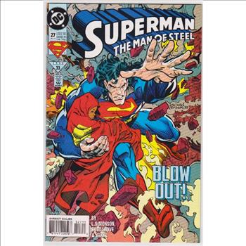 1993 DC Comics Superman The Man Of Steel #27 Issue