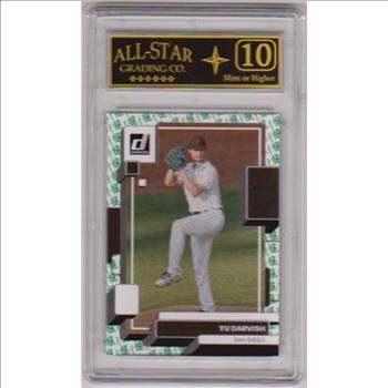 Graded 10 - Yu Darvish 2022 Donruss Libery #156 Card
