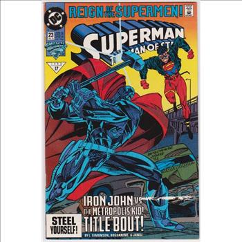 1993 DC Comics Superman The Man Of Steel #23 Issue