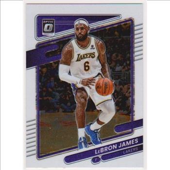 Lebron James 2021-22 Donruss Optic #41 Card