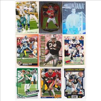 Football Card Collection 1991-2023 w/ Patrick Mahomes, Joe Montana + More