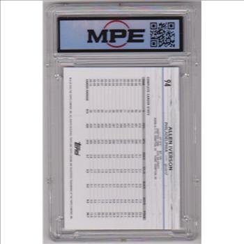 Graded MPE Mint+ 9.5 - Allen Iverson 2024-25 Topps Chrome #94 Card