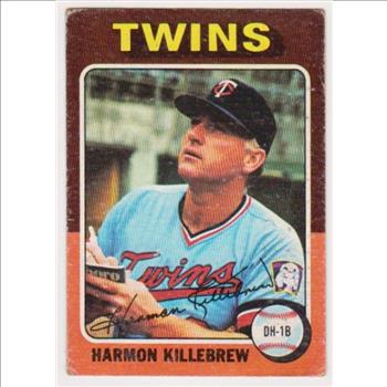 1975 Topps Harmon Killebrew #640 - HOF'er