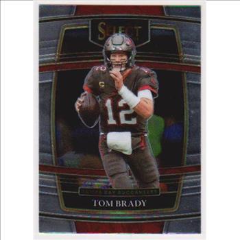 Tom Brady 2021 Panini Select #1 Card