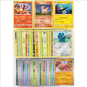 50 Different Pokemon Trading Cards w/ Charmeleon + More