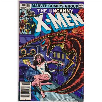 1982 The Uncanny X-Men #163 Issue - Marvel Comics
