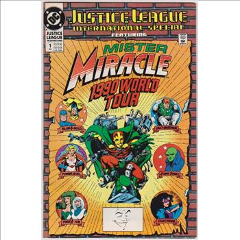 1990 DC Comics JUSTICE LEAGUE INTERNATIONAL SPECIAL #1 Issue