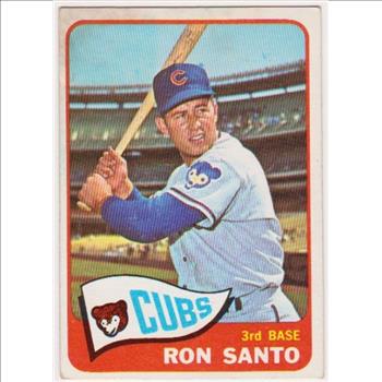 1965 Topps Ron Santo #110 Card - HOF'er