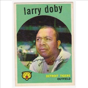 1959 Topps Larry Doby #455 Card - HOF'er