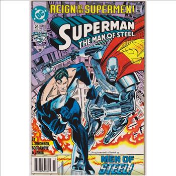 1993 DC Comics Superman The Man Of Steel #26 Issue