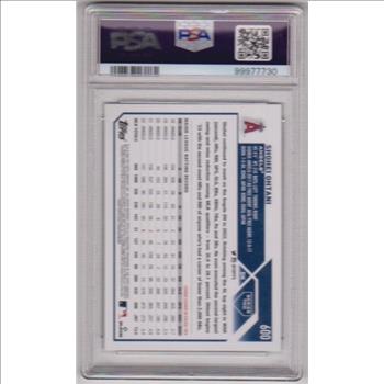 Graded PSA Mint 9 - Shohei Ohtani 2023 Topps #600 Card