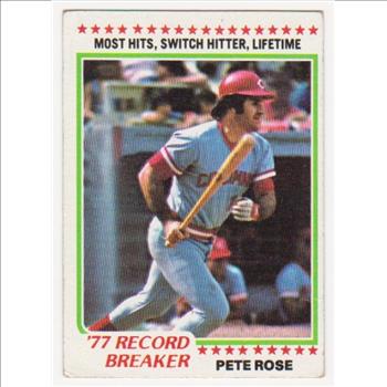1978 Topps Pete Rose #5 Card